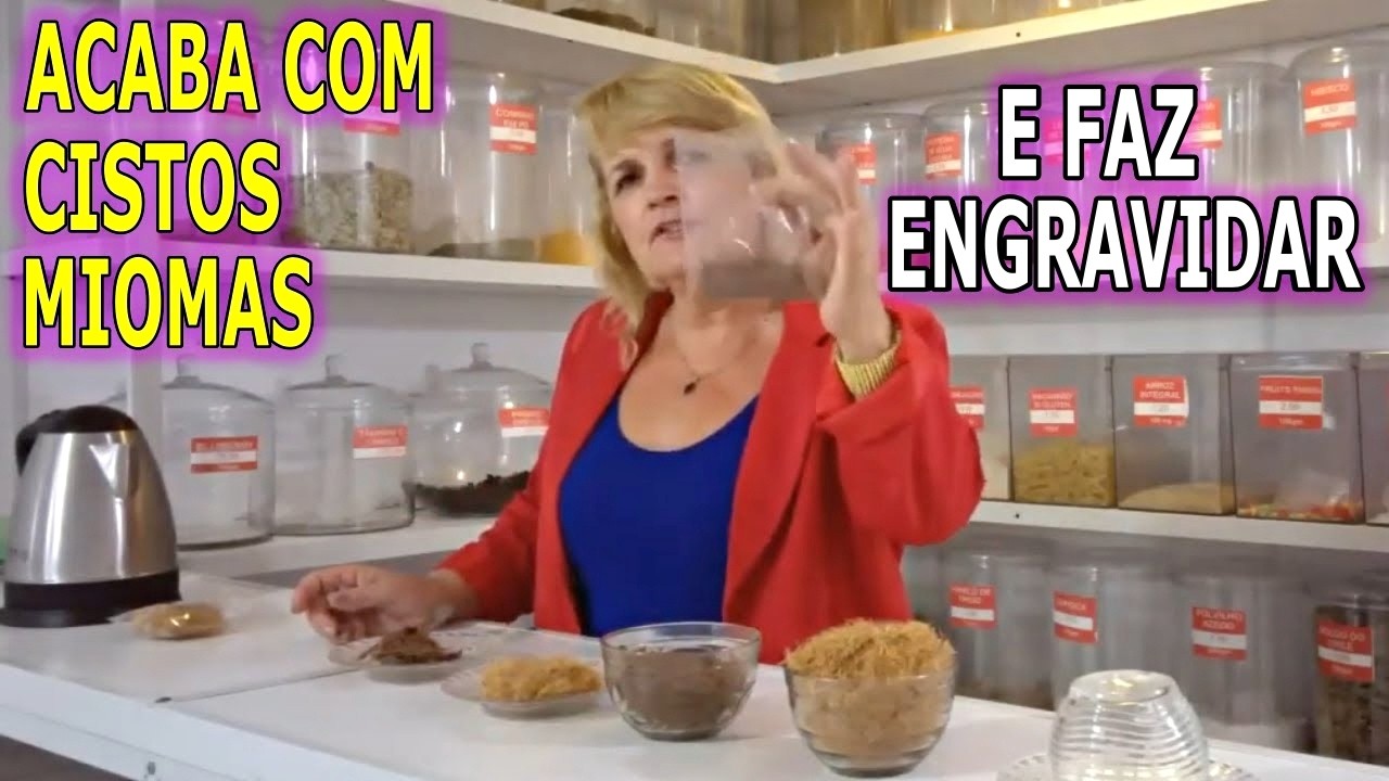 🌿 REMÉDIOS para LIMPAR CISTOS, MIOMAS, OS OVÁRIOS, ENDOMETRIOSE… 💖 MARILENE SARAH FIALHO