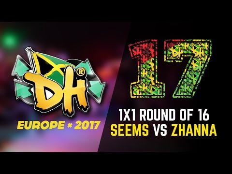 DHI EUROPE 2017 ' 1VS1 BATTLE 1-8 - SEEMS VS ZHANNA (WIN)
