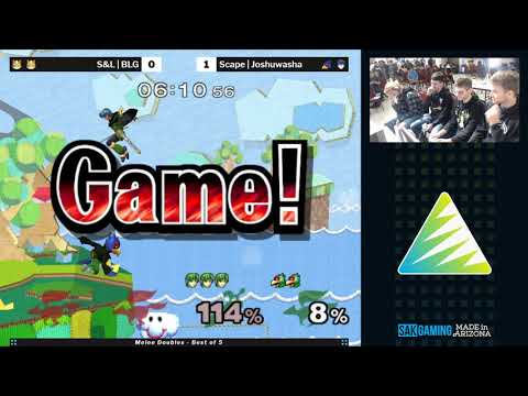 Ascension: Back To Basics Melee Doubles Winners Finals - Scape/Joshuwasha (Green) vs Schuetz&Ladders