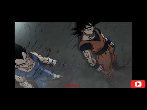MUI Goku and Ultra ego Vegeta vs Gas DBS Manga Animation