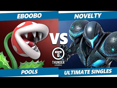 Thunder Smash SSBU - eboobo (Piranha Plant) Vs. Novelty (Dark Samus) Smash Ultimate Tournament Pools