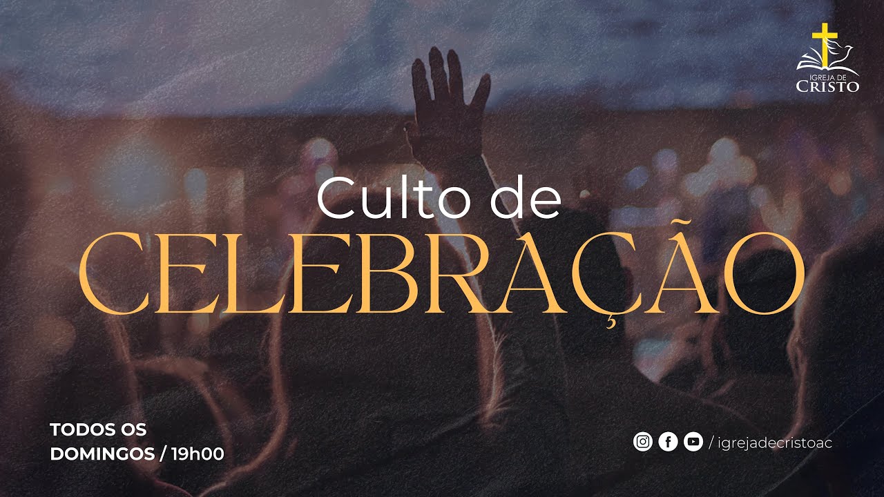 Celebração ICAC AO VIVO 19h | Pr. Edmilson Gouveia | 11/08/2024