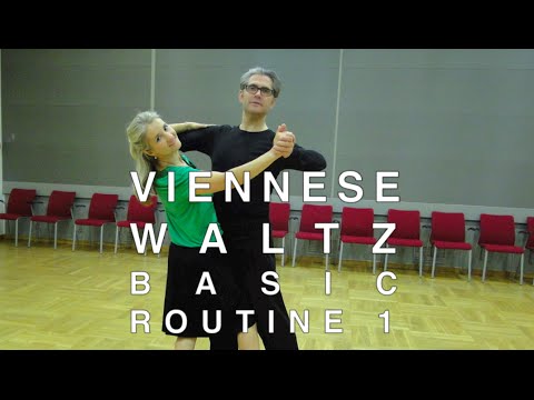 How to Dance Viennese Waltz - Basic Routine 1