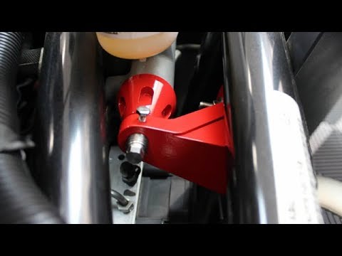 Adjustable Master Cylinder Support Brace for the Polaris Slingshot