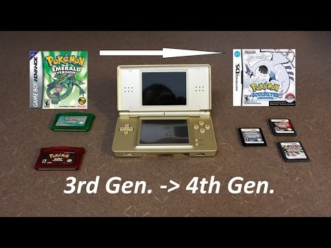 Migrating Pokemon - 3rd Gen to 4th Gen