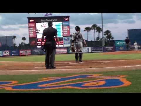 Carlos Cortes 6th inn RBI double for St  Lucie Mets