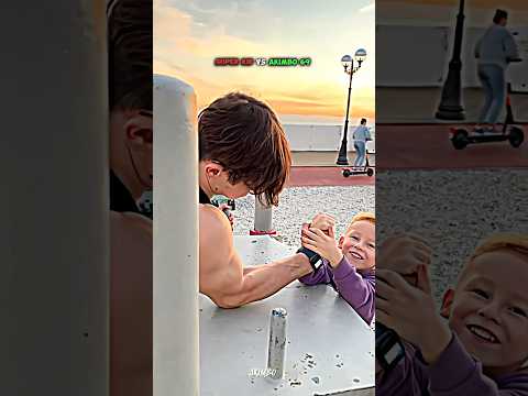 😱SUPER KID VS AKIMBO 69 ARMWRESTLING🔥
