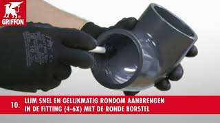 pvc drukbuis met gladde einden, per lengte