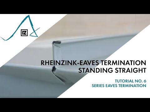 Tutorial: Series Eaves Termination - Standing straight (💪💪)