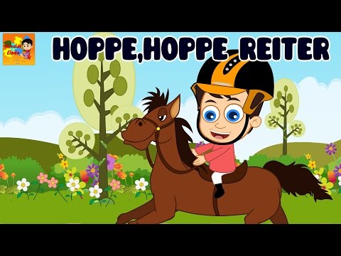 Hoppe, hoppe Reiter | deutsche Kinderlieder | Kinderlieder zum Mitsingen