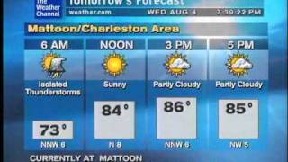 WeatherSTAR XL: Magnificent Eleven - Sam Spence. (Aug 2010)