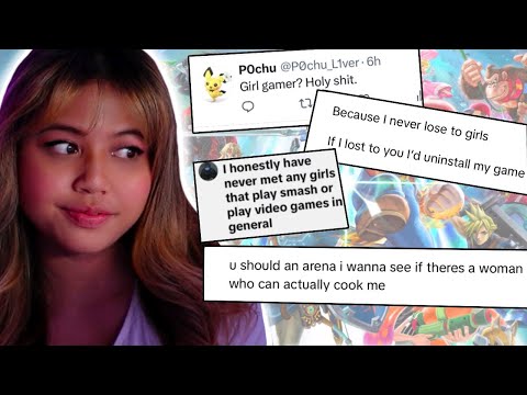 Don't think a girl can be good at Smash Bros? Watch this!