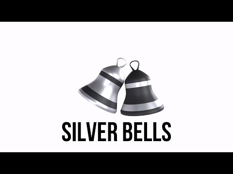 Silver Bells by Bing Crosby & Carol Richards (Lyric Video)