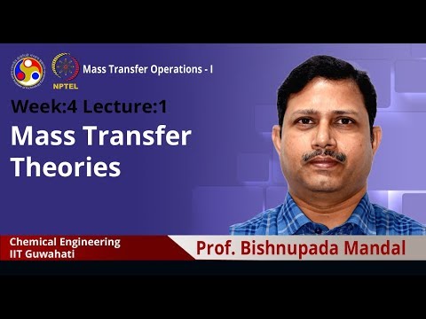 Mass Transfer Operations I introduction video