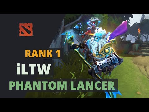 iLTW (Rank 1) plays Phantom Lancer Dota 2 Full Game