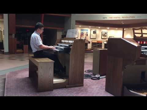 This Joyful Eastertide (Vruechten) on Allen Historique IIIa organ