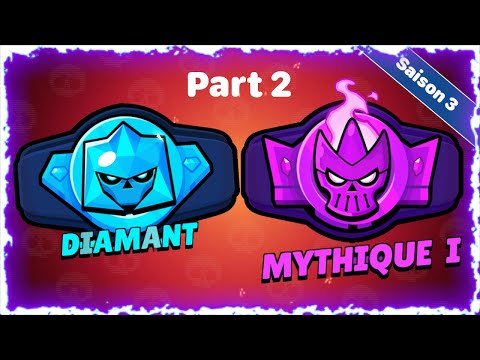 Brawl Stars | Classé Diamant vers Mythique | Saison 3 | Compte 57k | Part 2 | Juin 2024 | Ishigami