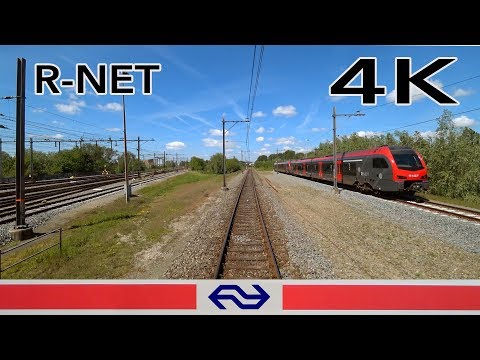 4K CABVIEW HOLLAND [R-NET] Gouda - Alphen a/d Rijn FLIRT 13mei 2019