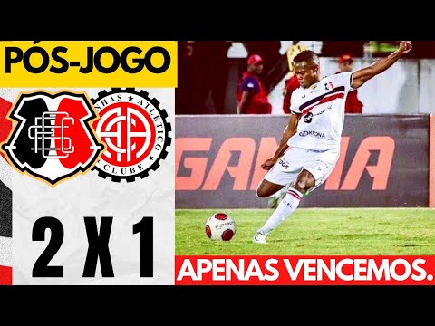 ✅️APENAS VENCEMOS - SANTA CRUZ 2X1 ATLÉTICO-BA - PÓS-JOGO - COPA DO NORDESTE 2023.