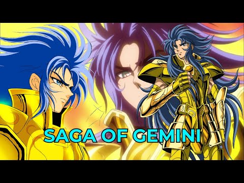 The Dark Secret of Saga of Gemini Revealed! Heroic Duality or Unbridled Villainy? - Saint Seiya