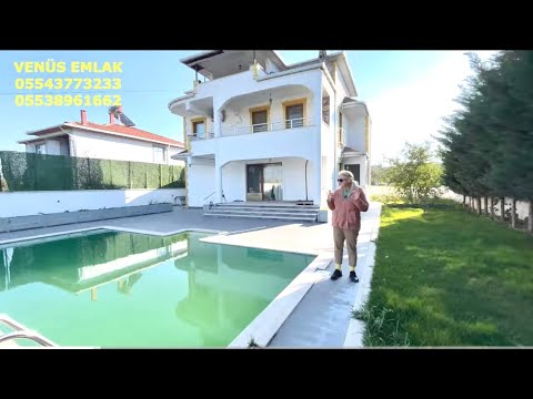 VILLA WITH POOL FOR SALE IN KARALARÇİFTLİĞİ, GÖNEN, BALIKESİR. PRICE: 13,000,000
