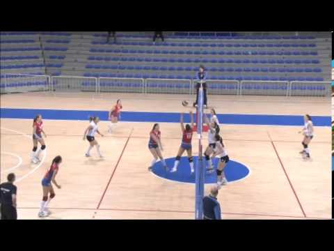 Junior nationals-ZOK Student vs OK Crnokosa Highlights-Katarina Djurickovic
