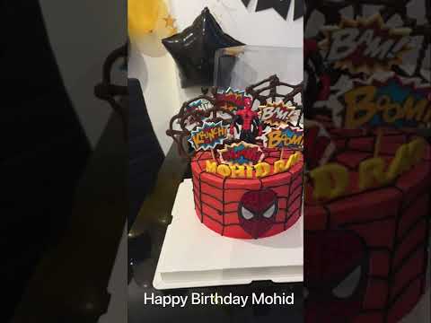Happy birthday Mohid celebration