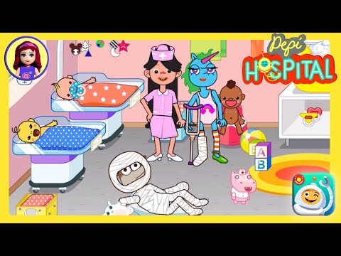 Pepi Hospital App Gameplay Silly Review with Millie & Me