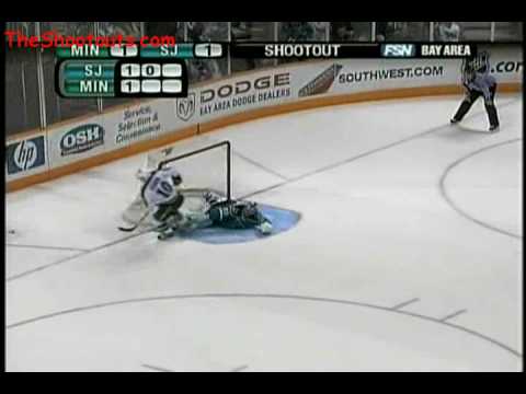 Minnesota Wild (3) @ San Jose Sharks (4) Shootout March 19, 2008