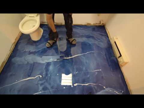 YouTube video about: Can you epoxy a bathroom floor?