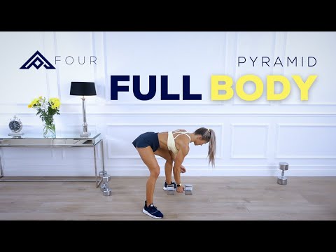 PYRAMID FULL BODY WORKOUT - Dumbbells | Pyramid Series Day 4