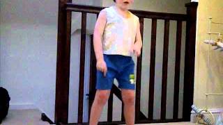Luke Age 5 Break Dancing