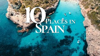 10 Most Beautiful Towns to Visit in Spain 4k 🇪🇸  | Spain Travel Video