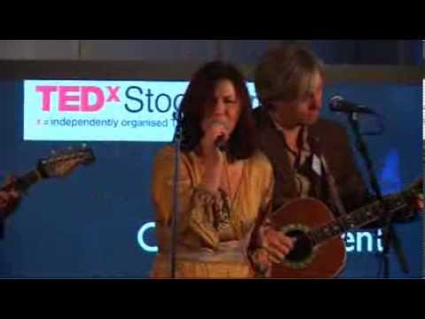 TEDxStockholm LOVE Christin Sargent sings 