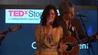 TEDxStockholm LOVE Christin Sargent sings 