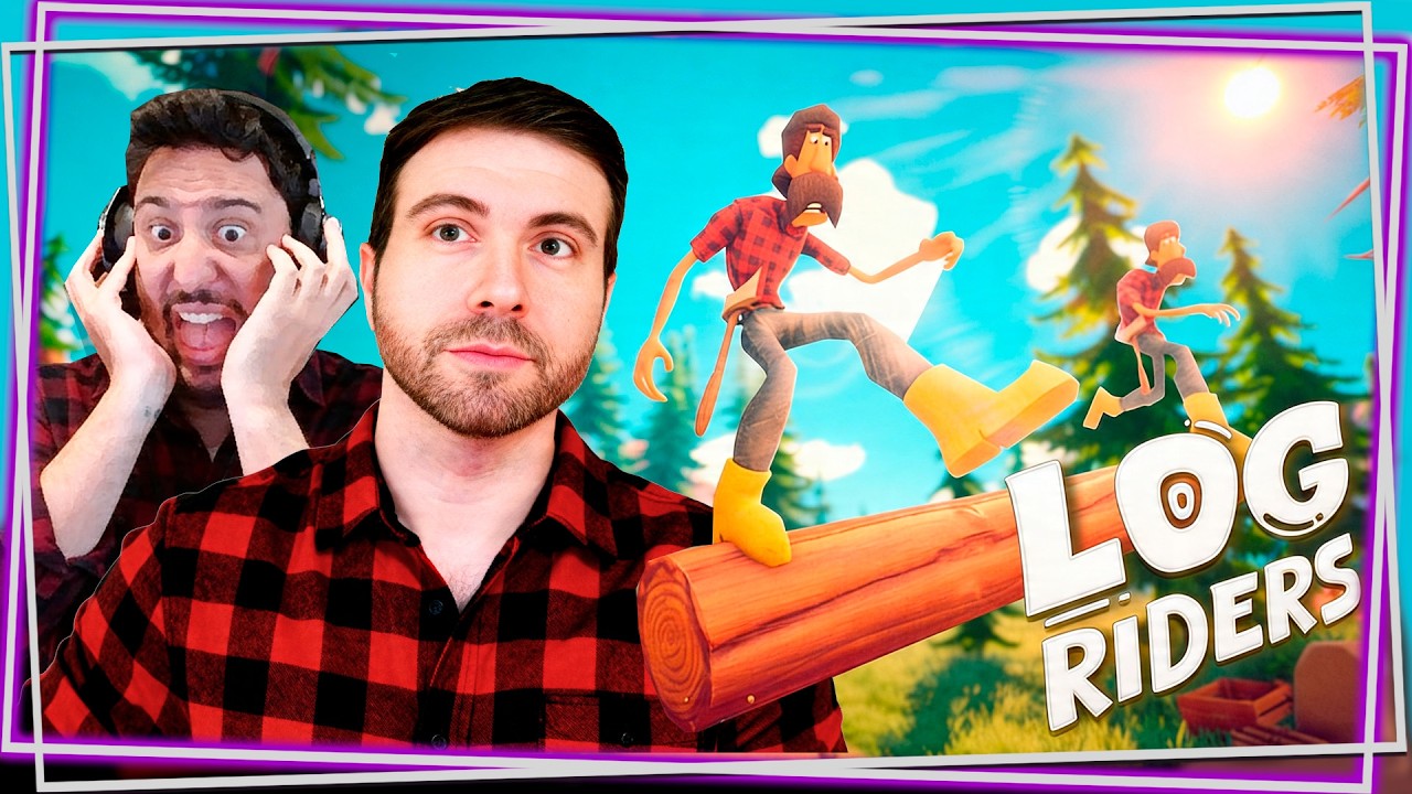 ESTO NO ES UN JUEGO 😂 | Probamos LOG RIDERS con Fargan (Directo)