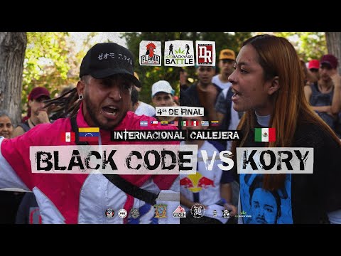 BLACK CODE vs KORY. 4os de final. 420 Backyard Battle Internacional Callejera 2022.