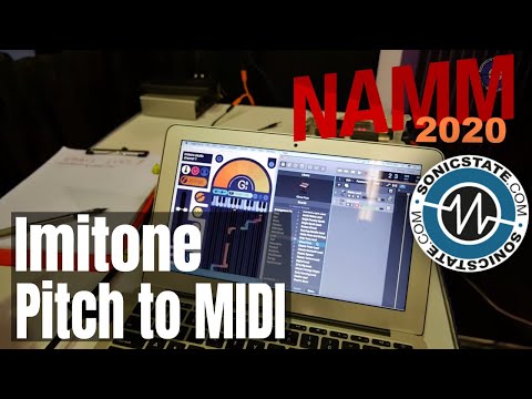 ה-Imitone ממיר  מקול/שירה ל-MIDI