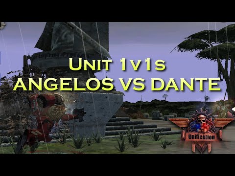 Dawn of War Unification Mod [v.6.9.25] - Chapter Master Gabriel Angelos vs Commander Dante | WH40K