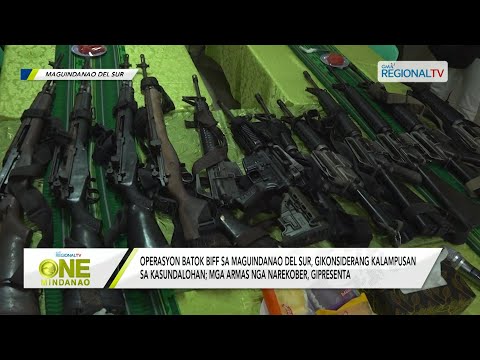 One Mindanao: Operasyon batok BIFF