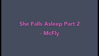 She Falls Asleep Part 2 - McFly (Piano Cover)
