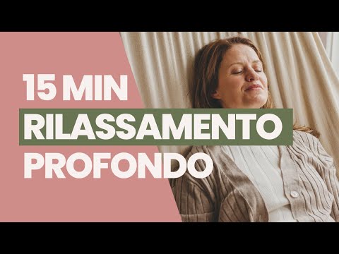 15 min for more CALM and deep RELAXATION I Guided mindfulness meditation in Italian