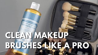 The PRO Way To Clean Your Makeup Brushes