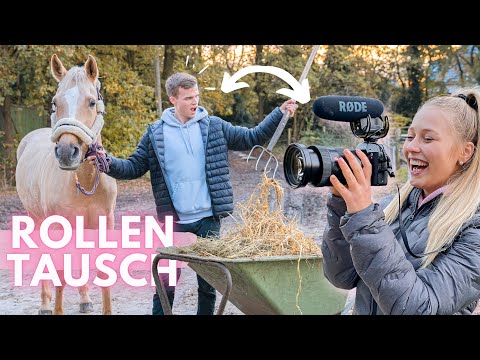 TOM KÜMMERT SICH UM DIE PFERDE😱 - ROLLENTAUSCH