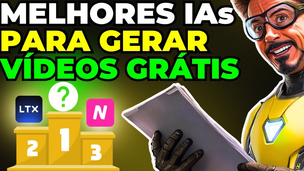 Top 5 MELHORES IAs GRÁTIS Para GERAR VÍDEOS Em 2025 (A #1 É ILIMITADA)