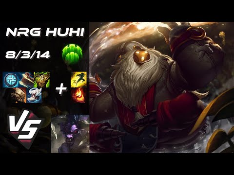 NRG Huhi SUPPORT Bard vs Alistar - NA Grandmaster Patch 14.12