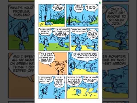 A quick peek behind-the-scenes of a new webcomic series. Coming soon!