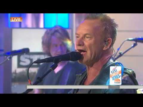 Watch Sting perform ‘I Can’t Stop Thinking About You’ live