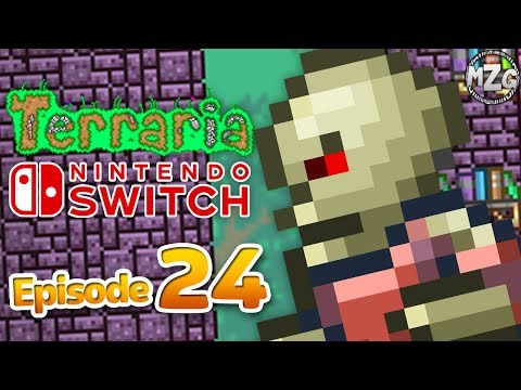 Terraria Nintendo Switch Gameplay Walkthrough - Part 24 - Dungeon Exploring!