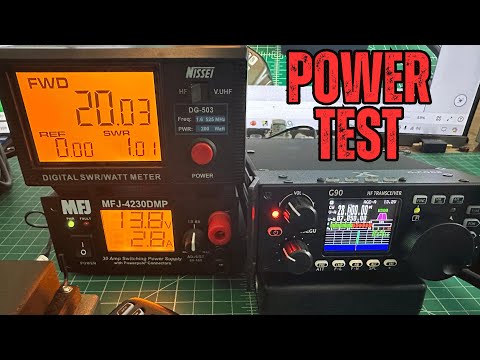 Xiegu G90 Power Test: Separating Facts from Fiction! thumbnail